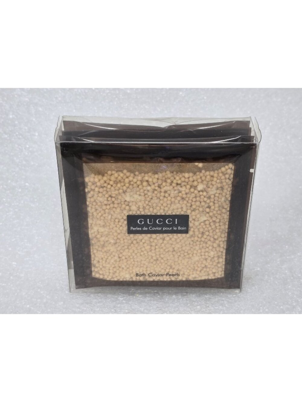 Vintage Scannon Gucci Bath Caviar Pearls 20g Fragrance Bath Beads